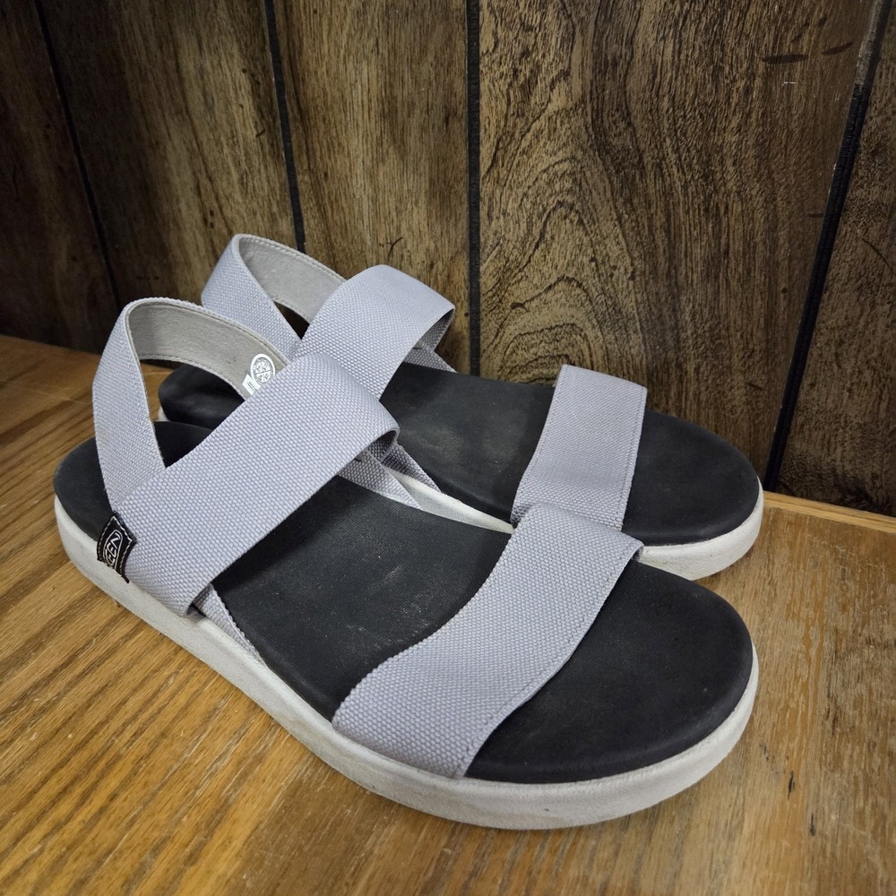 KEEN ELLE Women's Size 11 Backstrap Sandals Grey 1022624 NICE! - Picture 2 of 5